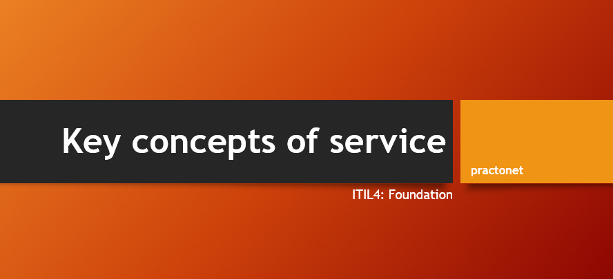 Key concepts of service management