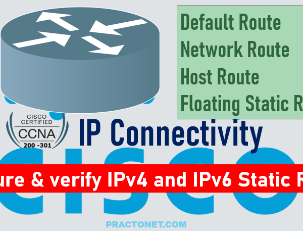 Configure and verify single area OSPFv2